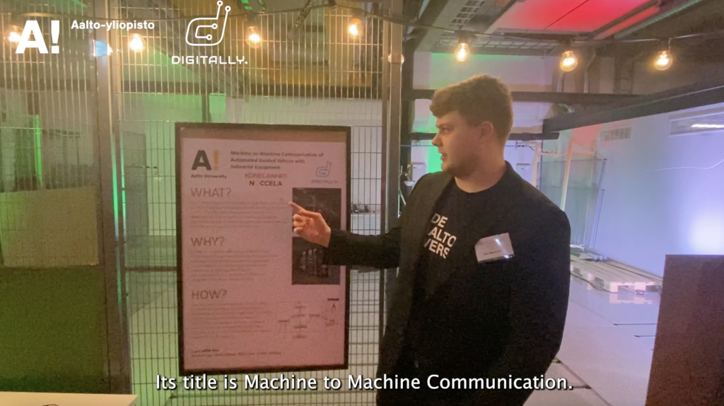 The M2M project exhibition